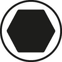 Bahco haakse stiftsleutel 6-kant lang 3 | 1995LM-3 - thumbnail