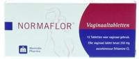 Normaflor Vaginale tabletten 12 Stuks - thumbnail