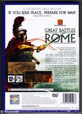 The History Channel: Great Battles of Rome
