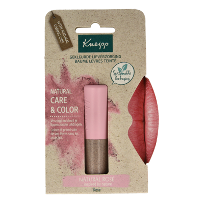 Kneipp Lipcare natural rose 3.5 Gram