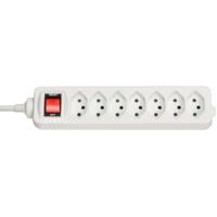 Lindy 73168 Binnen 7AC outlet(s) Wit power uitbreiding - thumbnail