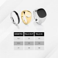 Heren ring Radiant RH000032-24 Zilverkleurig 24 - thumbnail