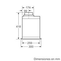 Conventionele Afzuigkap Balay 3BF859XP 86 cm 790 m3/h 66 dB 277W Zilverkleurig Staal - thumbnail