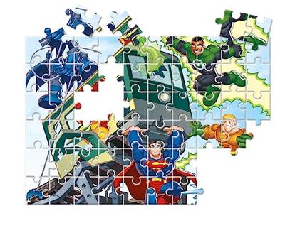 Clementoni legpuzzel super color dc comics, 60st.