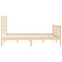 Bedframe zonder matras massief grenenhout 140x200 cm - thumbnail