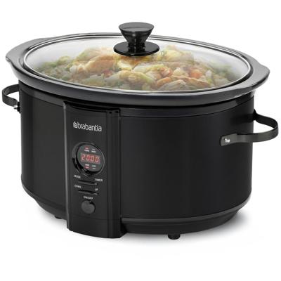 Brabantia BBEK1083MB Slowcooker Zwart