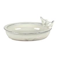 Esschert Design Keramiek ovaal vogelbad - thumbnail