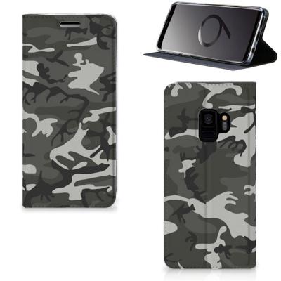 Samsung Galaxy S9 | Hoesje met Magneet | Army Light