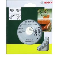 Bosch Accessoires diamantdoorslijpschijf turbo, 125 mm ø - 2607019481 - thumbnail
