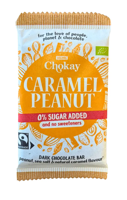 Chokay Caramel Peanut 0% Sugar Chocolate Bar - thumbnail