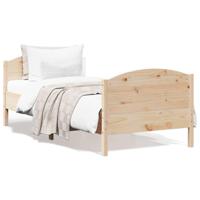 Bedframe zonder matras massief grenenhout 100x200 cm - thumbnail