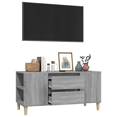 Tv-meubel 102x44,5x50 cm bewerkt hout grijs sonoma eikenkleurig