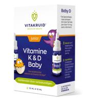 Vitakruid Vitamine K en D Baby druppels - thumbnail