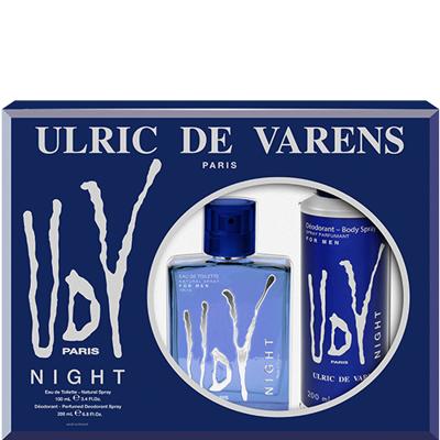 Ulric de Varens Giftset Men Blauw Eau de toilette + Déodorant