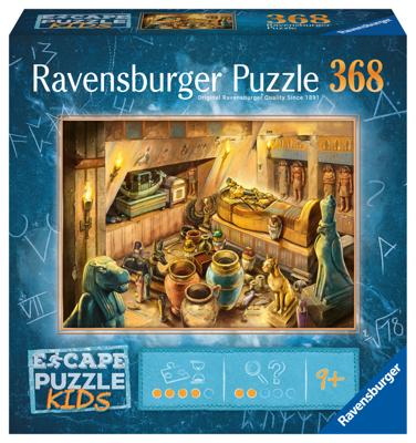 Kinderpuzzel van 368 stukjes - In het oude Egypte - De eerste puzzel geïnspireerd door Escape Game kids - Ravensburger