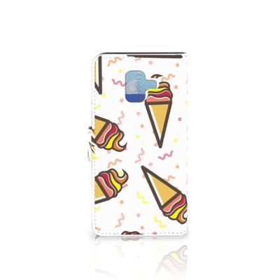 Samsung Galaxy A6 2018 Book Cover Icecream