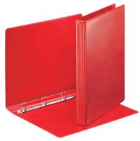 Esselte personaliseerbare ringmap, rug van 3,8 cm, 4 D-ringen van 20 mm, rood - thumbnail