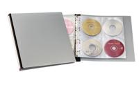 Durable CD/DVD-ordner 96 CDs/DVDs/Blu-rays Zwart, Grijs 12 stuk(s) 527701 - thumbnail
