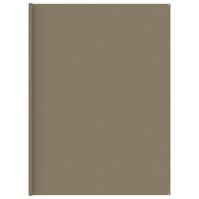 VidaXL Tenttapijt 400x700 cm hdpe taupe
