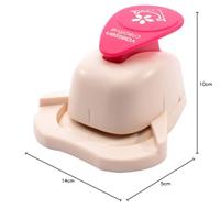 Vaessen Creative • hoekpons madeliefje met sierrand 2x2cm - thumbnail