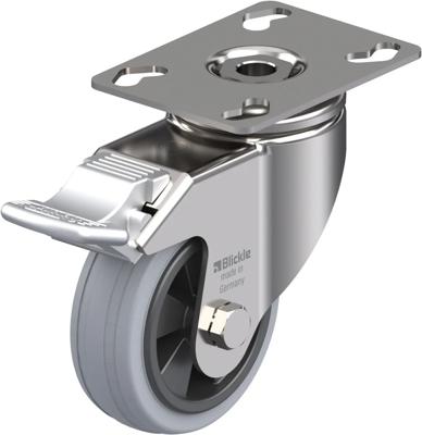Blickle LKPXA-VPA 80G-FI Zwenkwiel met rem Wieldiameter: 80 mm Draagvermogen (max.): 80 kg 1 stuk(s) Blickle LKPXA-VPA 80G-FI Zwenkwiel met rem Wieldiameter: 80 mm Draagvermogen (max.): 80 kg 1 stuk(s)