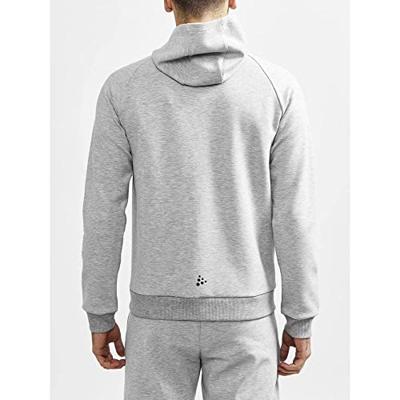 Craft 1910620 Core Soul Full Zip Hood Men - Grey Melange - XL