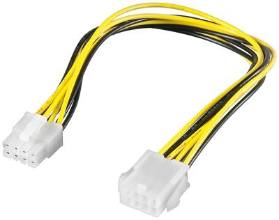 goobay 8-Pin EPS verlengkabel