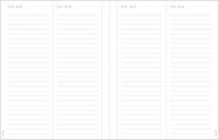 2026 Hydrangeas Family Weekly Planner (18 Months, July 2025 to Dec 2026) - thumbnail