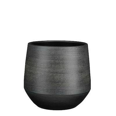 Mica Decorations Pot Evora 30x28cm zwart