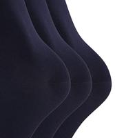 FALKE 3-paar Cotton Touch dames sokken - Katoenen sokken met badstof zool - thumbnail