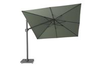 Platinum | Zweefparasol Challenger T² Premium 300 x 300 cm | Olive - thumbnail