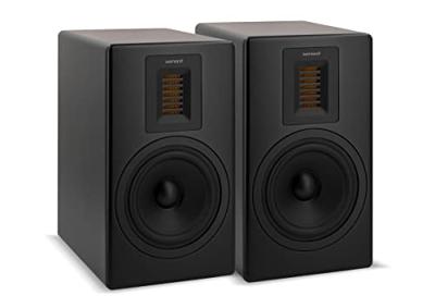 Sonoro: Orchestra boekenplank speakers - 2 stuks - Mat zwart