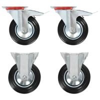 VidaXL Wielen 4 st 160 mm - thumbnail