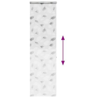 Doucherolgordijn met cassette 60x240 cm stofbreedte 56 cm