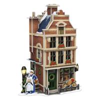 Cubic Fun 3d puzzel hollanse bakkerij met led verlichting - 65st. - thumbnail