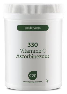 AOV 330 Vitamine C Ascorbinezuur Poeder 250gr AOV 330 Vitamine C Ascorbinezuur Poeder 250gr