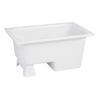 Wiesbaden Marinella zitbad 103x65x52 wit - thumbnail