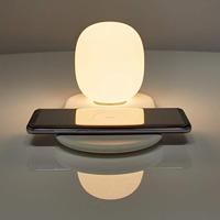 Nachtlamp met touch bediening en oplader voor smartphone 10W - thumbnail