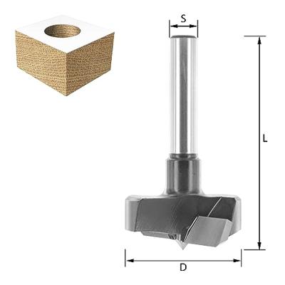 ENT Cylinderkopboor HM 35x60mm kolf 8mm - 7921383 - thumbnail