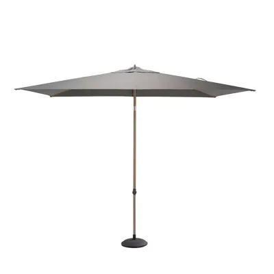 Azzurro 200 x 300 cm. Woodlook frame -Charcoal | 4 Seasons Outdoor
