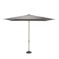 Azzurro 200 x 300 cm. Woodlook frame -Charcoal | 4 Seasons Outdoor - thumbnail