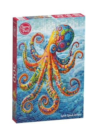 Splish Splash Octopus Puzzel 500 Stukjes Splish Splash Octopus Puzzel 500 Stukjes