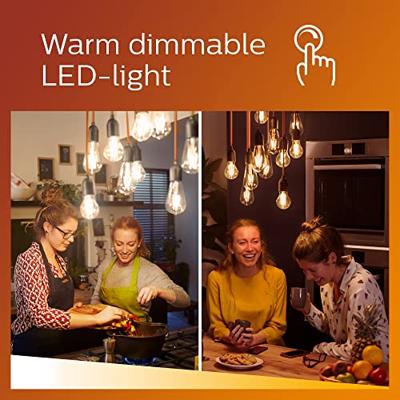 Philips LED kaars E14 2,5-25W filament helder WarmGlow blister - 5100304 Philips LED kaars E14 2,5-25W filament helder WarmGlow blister - 5100304