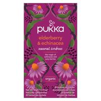 Thee Pukka elderberry en echinacea 20 zakjes - thumbnail