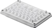 Rittal SV 9665770 Kabeldoorvoeringsplaat Isolatiemateriaal Grijs (RAL 7032) 1 stuk(s) - thumbnail