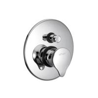 Douchekraan Inbouw Sapho Belinda Mengkraan Afbouwdeel 2-weg Chroom (incl. inbouwdeel) - thumbnail