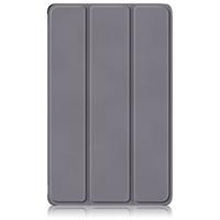 Lunso - Lenovo Tab M8 Gen 4 (8 inch) - Tri-Fold Bookcase hoes - Grijs - thumbnail