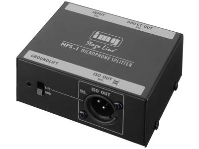 IMG Stage Line MPS-1 1-kanaals microfoonsplitter