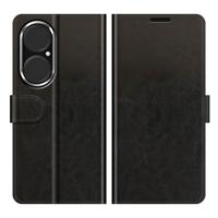 Casecentive Magnetische Leren Wallet case Huawei P50 zwart - thumbnail