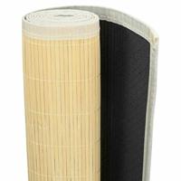 Tapijt 160x230 cm bamboe natuurlijk - thumbnail